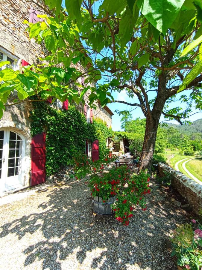 Chambre D'Hote Dans Mas Proche Anduze Cevennes Avec Piscine Bed & Breakfast Mialet  Ngoại thất bức ảnh